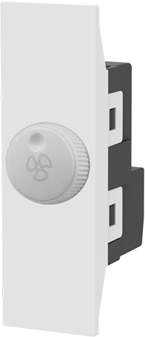 white - colored Fan speed (24MM)